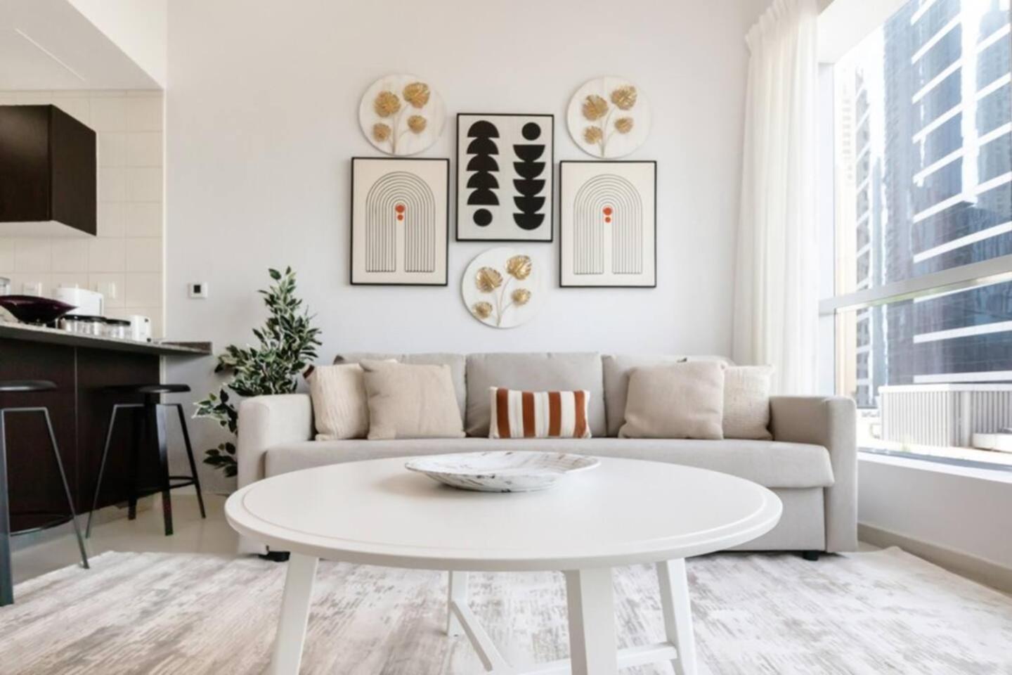 Luxurious 1 Bedroom Apartment In The Dubai Marina! Esterno foto